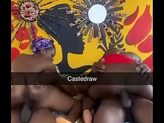 Two beautiful Nigerian girls riding